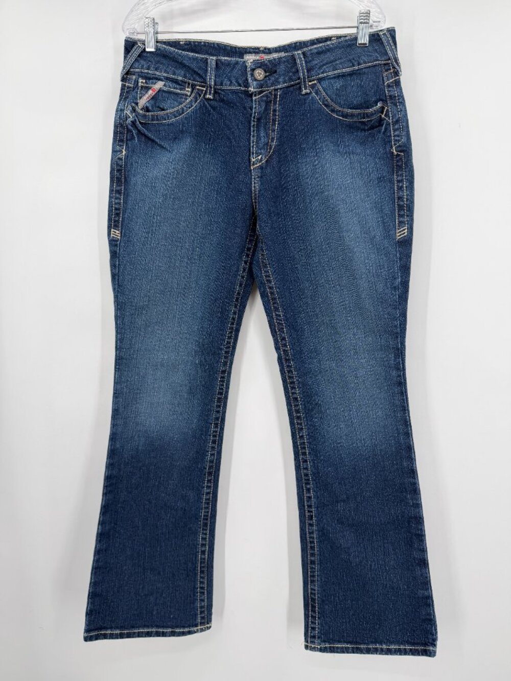 Ariat FR Women’s 31R Mid Rise Boot Cut Jeans Flame Resistant Stretch Denim